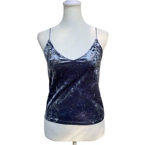 H&M Divided Crushed Velvet Cami